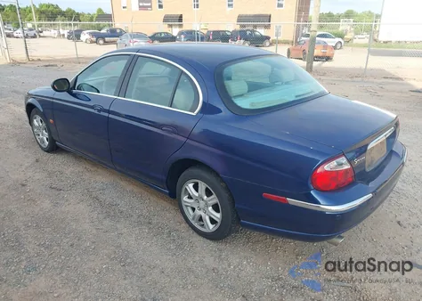 2004 Jaguar S-Type 3.0L V6 из США, поврежденный, VIN SAJEA01T34FN00637